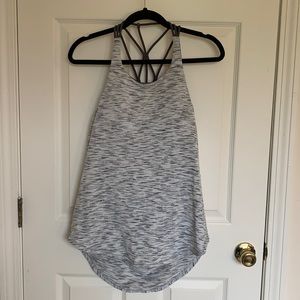 Lululemon flowing tank with built in bra - 10